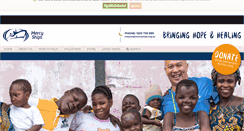 Desktop Screenshot of mercyships.org.au