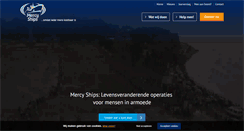 Desktop Screenshot of mercyships.nl