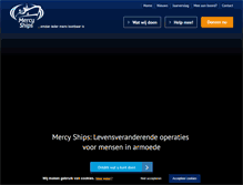 Tablet Screenshot of mercyships.nl
